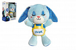 Teddies Zajíček Chrupík usínáček plyš/plast na baterie se zvukem se světlem v krabici 22x30x10,5cm 6m+