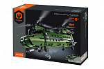 iM.Master Stavebnice iM.MASTER 2v1 vrtulník s mechanickým pohonem plast 393 dílků v krabici 31x23x7cm