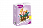 KOCO Zestaw konstrukcyjny mini KOCO Kwiat w torebce plastik 245 sztuk w pudełku 11x15x6cm