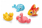 Intex Hračka zvířátko nafukovací do vany 4 druhy v sáčku 17x23cm 2+
