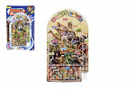 Teddies Puzzle plastikowe Pinball ZOO 9x16cm 2 rodzaje na karcie