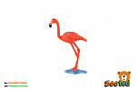 ZOOted Flamingo Karaiby zooted plastikowy 9cm w torbie