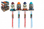 Teddies Bańki mydlane tubka rakieta kosmos 38cm 4 kolory
