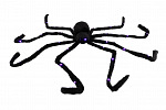 Teddies Spider duży plusz 125x9cm na baterie ze światłem w torbie 31x23x8cm karnawał