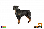 ZOOted Rottweiler - pies domowy zooted plastikowy 8cm w torbie