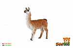 ZOOted Lama alpaka zooted plastik 12cm w woreczku