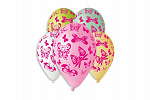 Smart Balloons Nadmuchiwany balon motylkowy 12'' średnica 30cm 5 szt. w woreczku