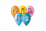 Smart Balloons Balony Smart Balloons/Balony dmuchane 5szt. z nadrukiem zwierzęcym 11-12'' średnica 28-30cm w woreczku