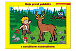 Teddies Puzzle planszowe O Smolíčce Pacholíčka 26x17cm 24 elementy Moje pierwsze bajki