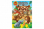 FONI Book Książka FONI Zeszyt ćwiczeń 101 ćwiczeń z naklejkami Zwierzęta w ZOO CZ wersja 21x30cm