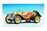 Směr  model samochodu Mercer Raceabout 1912 12,5x5,5cm w pudełku 25x14,5x4,5cm