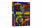 Puzzle 2v1 Spider-Man ve dne v noci 2x200 dílků 41x27,5cm v krabici 26x34x4,5cm