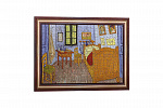Trefl Puzzle deskové ArtFrame: Vincentův pokoj v Arles - Vincent van Gogh 55,5x40cm 500 dílků ve fólii