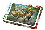 Trefl Puzzle Dinozaury/Tyranozaur 41x27,5cm 160 sztuk w pudełku 29x19x4cm