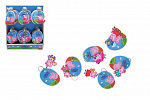 Jiri Models Brelok/Zawieszka 3D Świnka Peppa/Świnka Peppa guma 10 cm na karcie