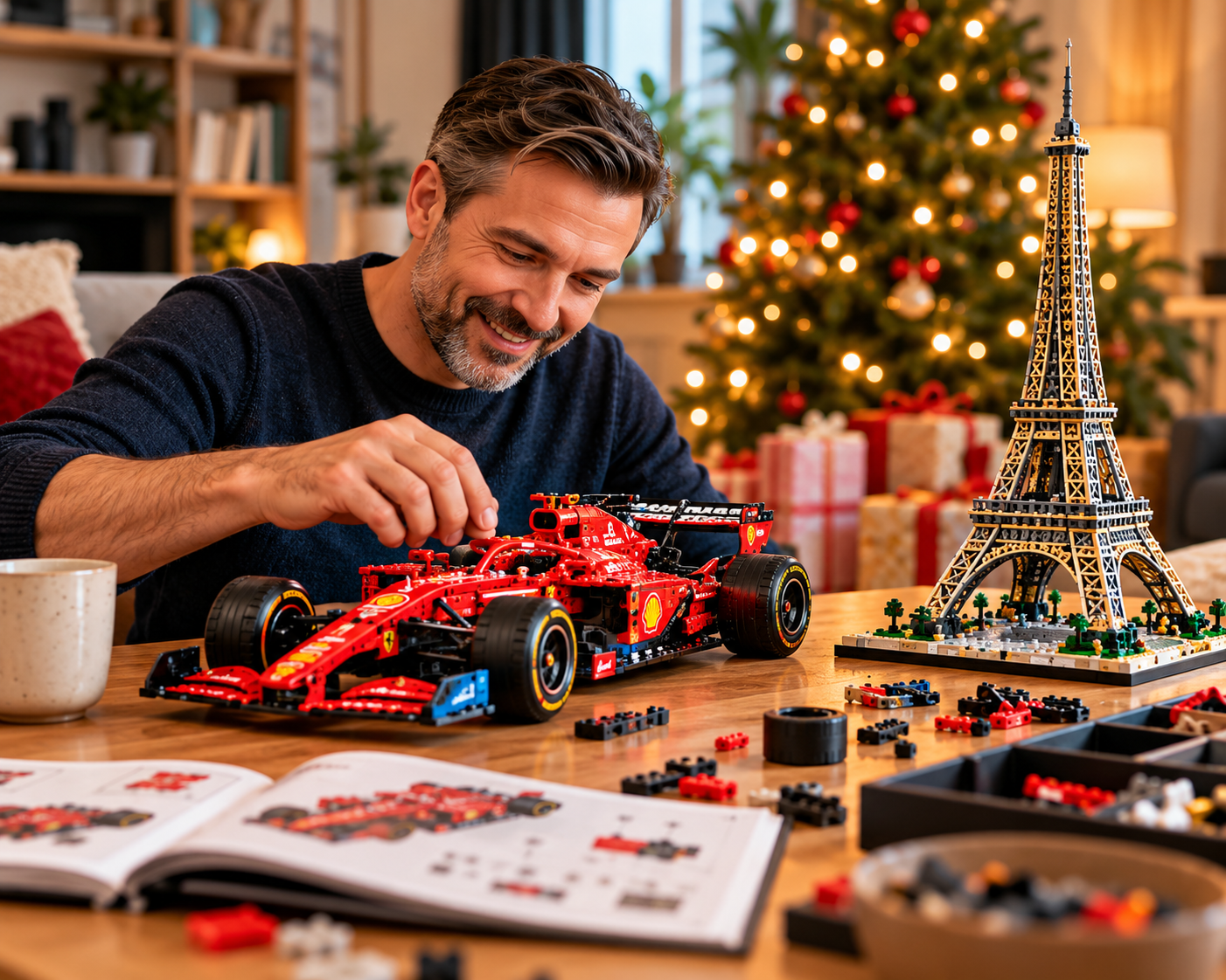 Inspirace na vánoční dárek pro dospělé fanoušky LEGO. Stavebnice LEGO Icons, LEGO Ideas a LEGO Architecture spojují kreativní stavění, propracované modely a oblíbená témata.