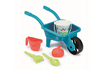 Ecoiffier Záhradné koliesko s kanvicou, vedrom a príslušenstvom.