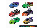 Majorette Car Color Changers, 6 druhov