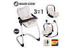 Smoby 3v1 Autosedačka a židlička MC&Q pro panenky béžová