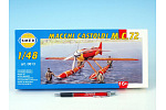 Směr  modelu lietadla Macchi Castoldi M.C.72 1:48 17,5x19cm v krabici 31x13,5x3,5cm