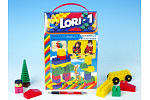 LORI Stavebnica LORI 1 plast 50ks v krabici 19x28x10cm