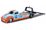 Maisto Flatbed - 2019 Ford GT Heritage Edition, svetlomodrá, 1:64