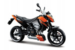 Maisto - Motocykel, KTM 690 DUKE 3, 1:12