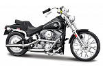 Maisto - HD - Motocykel - 1984 FXST Softail, blister box, 1:18