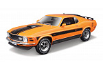 Maisto - 1970 Ford Mustang Mach 1, oranžová, 1:18