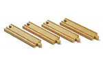 Brio 33335 Stredné koľaje rovné, 144 mm, 4 ks príslušenstvo k vláčikodráham
