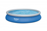 Bestway Nadzemný bazén kruhový Fast Set, kartušová filtrácia, priemer 4,57m, výška 84cm