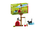 Schleich 42501 Škrabací mačací strom s mačiatkami