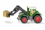 SIKU 1539 Blister - traktor Fendt s uchopovačom balíkov