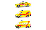 SIKU slovenská verzia - set ambulancie sada 3 áut