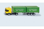 SIKU Super - LKW kamión s 2 kontajnermi