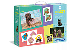 Clementoni EDUkit - Šteniatka 4v1 (pexeso, 60 puzzle, domino, 6 kociek)