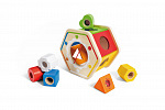Hape Drevená vkladačka s geometrickými tvarmi