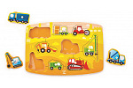 Hape Puzzle na doske - Stavitelia