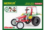 MERKUR - Stavebnice MERKUR - Stavebnica Merkur Farmer Set, 341 dielov, 20 modelov