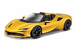 Bburago - RACE+PLAY, Ferrari SF90 Spider, zlatá, 1:18