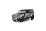 Bburago - Auta HOBBY, 2022 Land Rover Defender 110, šedá metalíza, 1:24