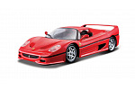 Bburago - RACE+PLAY, Ferrari F50, červená, 1:24