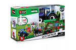 Bburago - FARMLAND, Set Farma s traktorem, assort