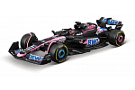 Bburago - RACE Formule F1 v dekorativním boxu, Team Alpine A524 (2024), #31 Esteban Ocon, 1:43