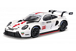 Bburago - RACE, Porsche 911 RSR, bílá, 1:43