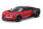 Bburago - Auta HOBBY, Bugatti Chiron Sport, červeno-černá, 1:32