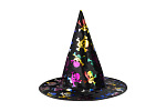 Rappa Detský čarodejnícky klobúk s lebkami