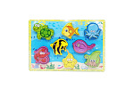 Rappa Drevená vkladačka podmorský svet