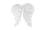 Rappa Andělská křídla s peřím 48 cm