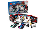 LEGO City 60444 Garáž F1® a vozidlá Mercedes-AMG a Alpine